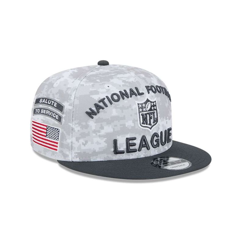 Gorra 9Fifty Official Logo NFL Salute to Service Charcoal - 60583040-0