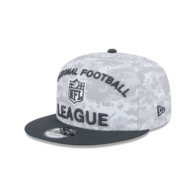 Gorra 9Fifty Official Logo NFL Salute to Service Charcoal - 60583040-1