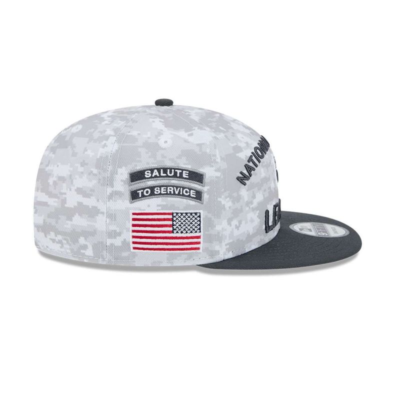 Gorra 9Fifty Official Logo NFL Salute to Service Charcoal - 60583040-3