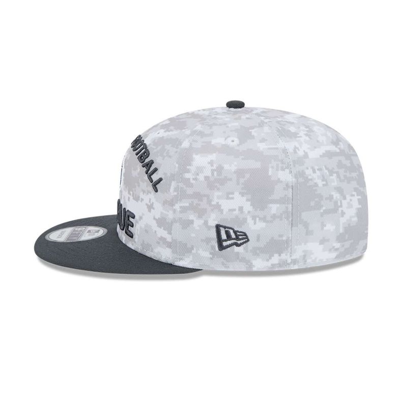 Gorra 9Fifty Official Logo NFL Salute to Service Charcoal - 60583040-4