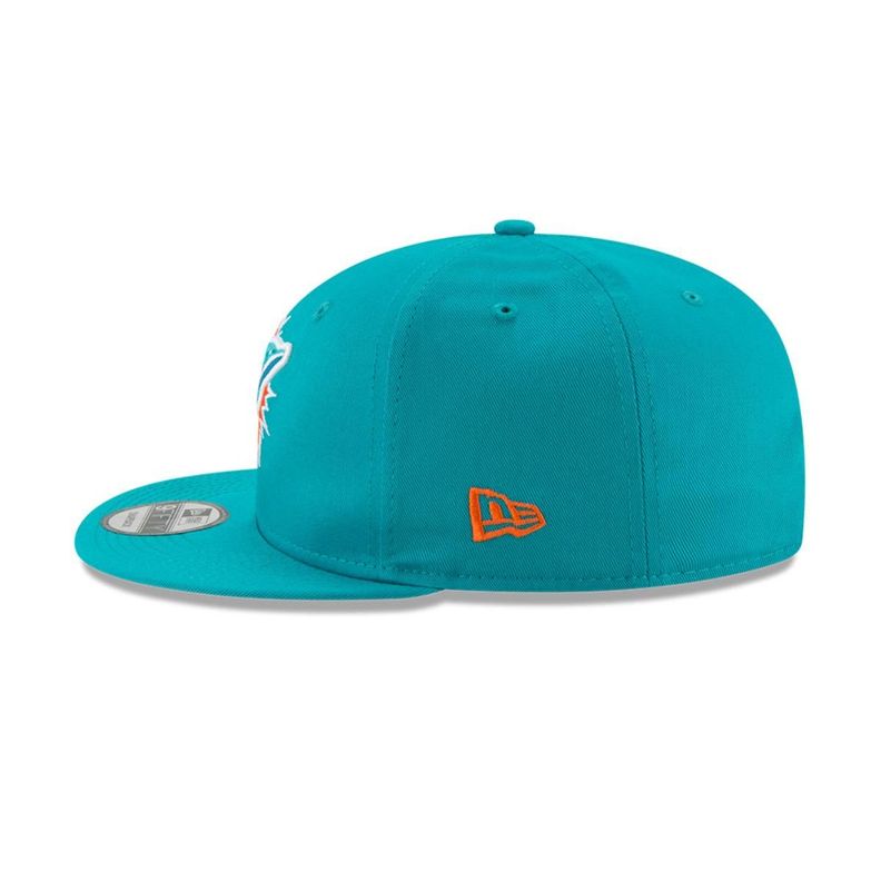 Gorra 9Fifty Miami Dolphins NFL  Clásicos Turquoise - 11872981-3
