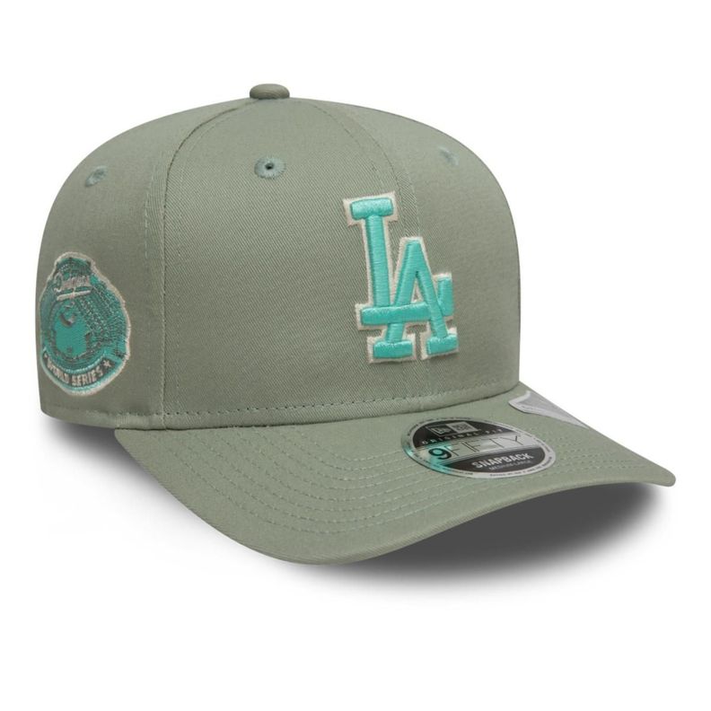 Gorra 9Fifty Los Angeles Dodgers MLB World Series Green Pstl - 60595236-0