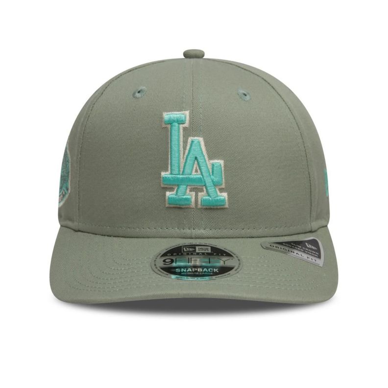 Gorra 9Fifty Los Angeles Dodgers MLB World Series Green Pstl - 60595236-2