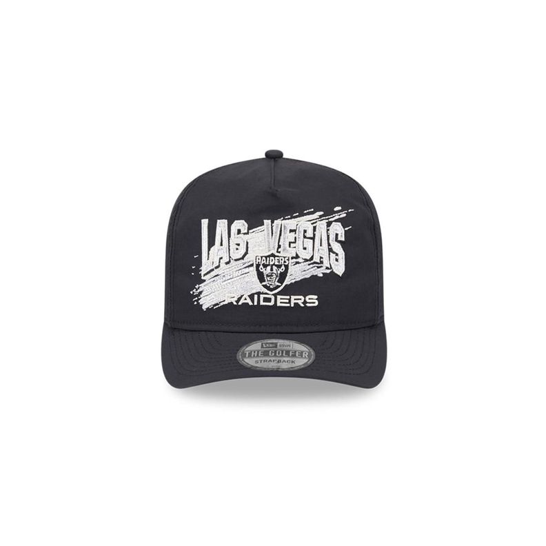 Golfer NFL Las Vegas Raiders Throwback Brush Black - 60586752-2