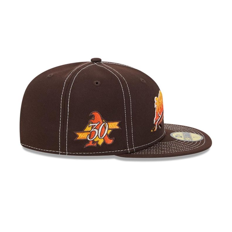Gorra 59Fifty  MLB Oakland Athletics Fall Foliage Dark Brown - 60598173-5
