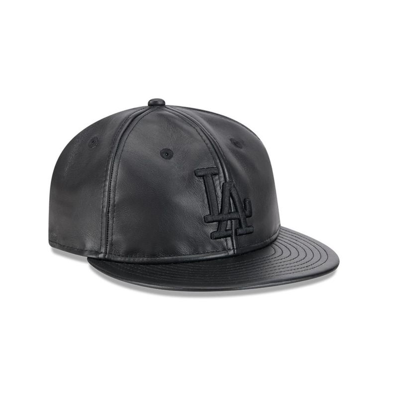 Gorra 9Fifty MLB Los Angeles Dodgers Genuine Leather Black - 60585323-1
