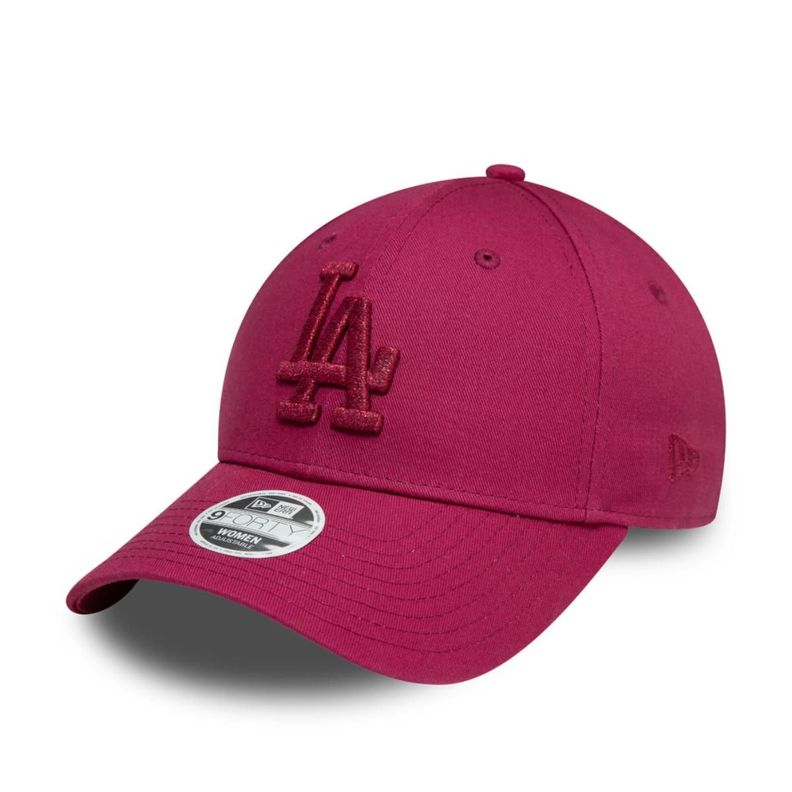 Gorra 9Forty Los Angeles Dodgers MLB Metallic Dark Red Woman - 60595493-0