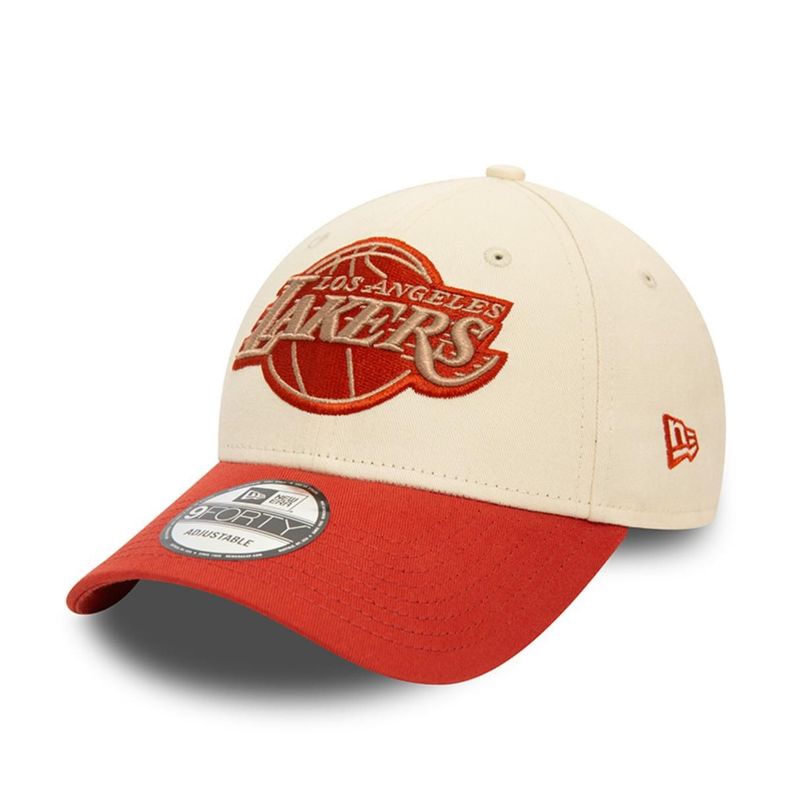 Gorra 9Forty Los Angeles Lakers NBA Color Block Light Beige - 60565365-0