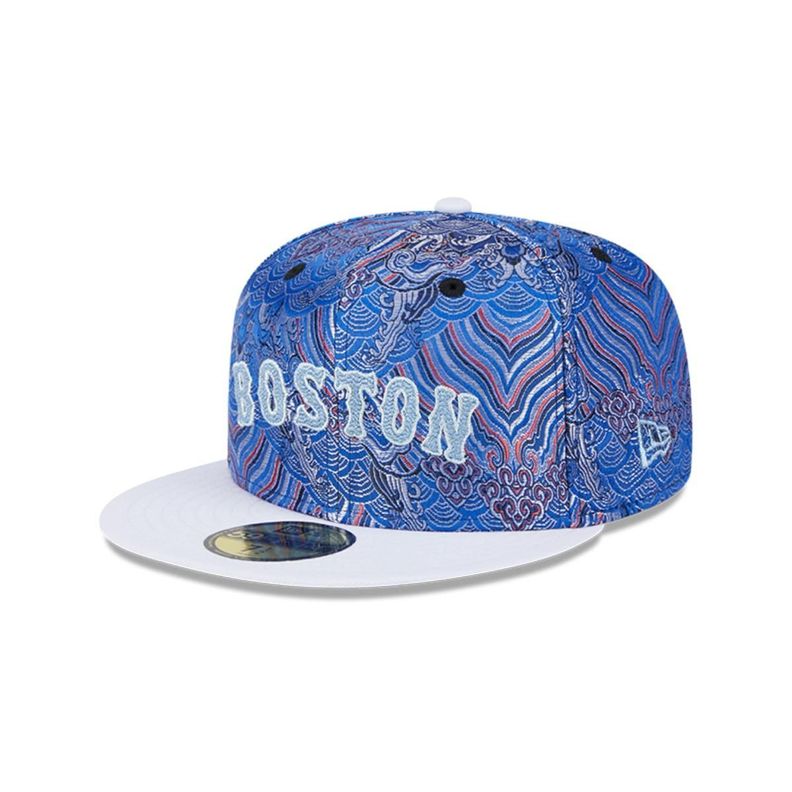 Gorra 59fifty MLB Boston Red Sox Wave Fill Blue - 60571760 Azul 7