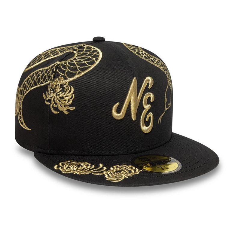 Gorra 59Fifty New Era Year Of the Snake Black - 60675494-0