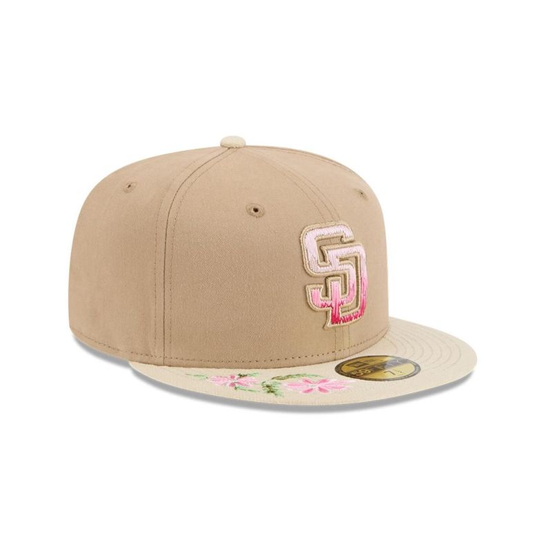 Gorra 59Fifty San Diego Padres MLB Hand Stitched Beige - 60668431-1
