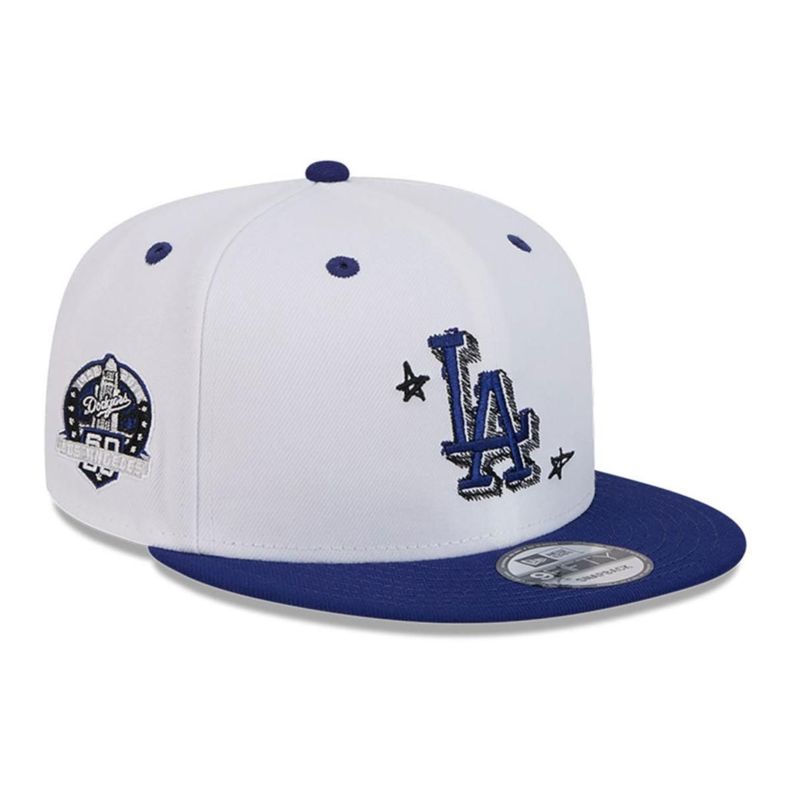 Gorra 9Fifty Los Angeles Dodgers MLB Official Doodles White - 60573555-0