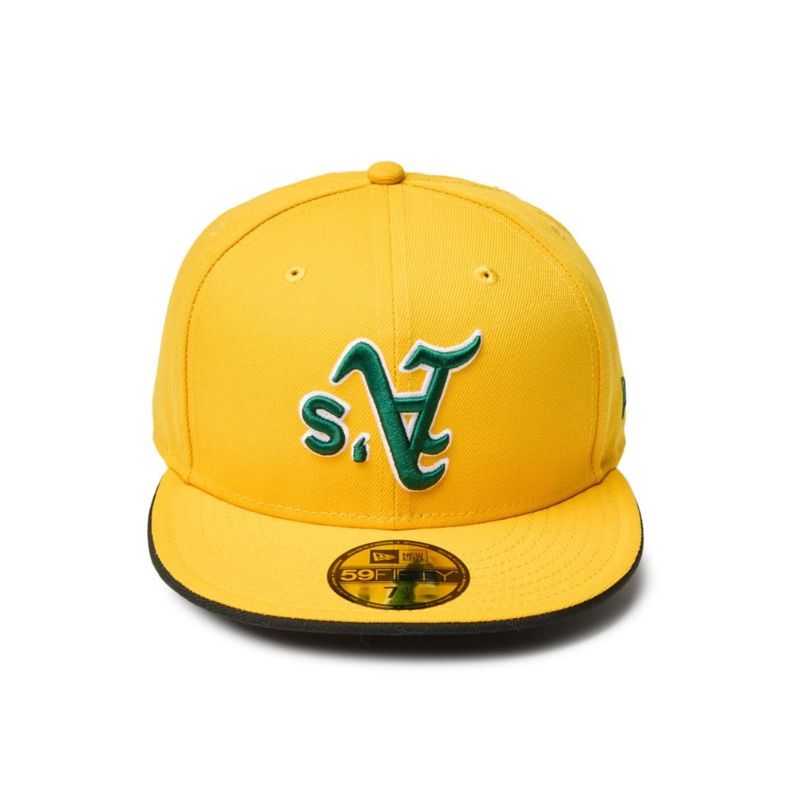 Gorra 59Fifty Oakland Athletics MLB Upside Down Yellow - 14538356-1