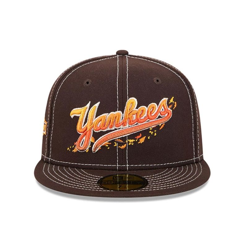 Gorra 59Fifty  MLB New York Yankees Fall Foliage Dark Brown - 60598172-2