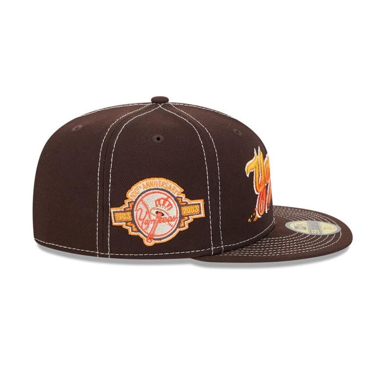 Gorra 59Fifty  MLB New York Yankees Fall Foliage Dark Brown - 60598172-3