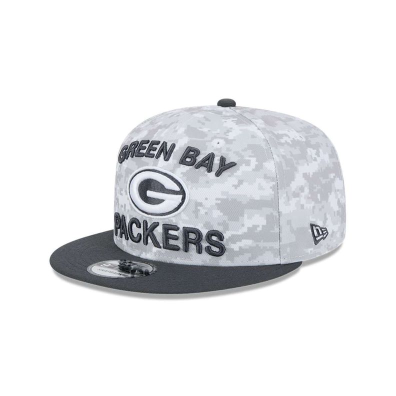 Gorra 9Fifty Green Bay Packers NFL Salute to Service Charcoal - 60583022-1