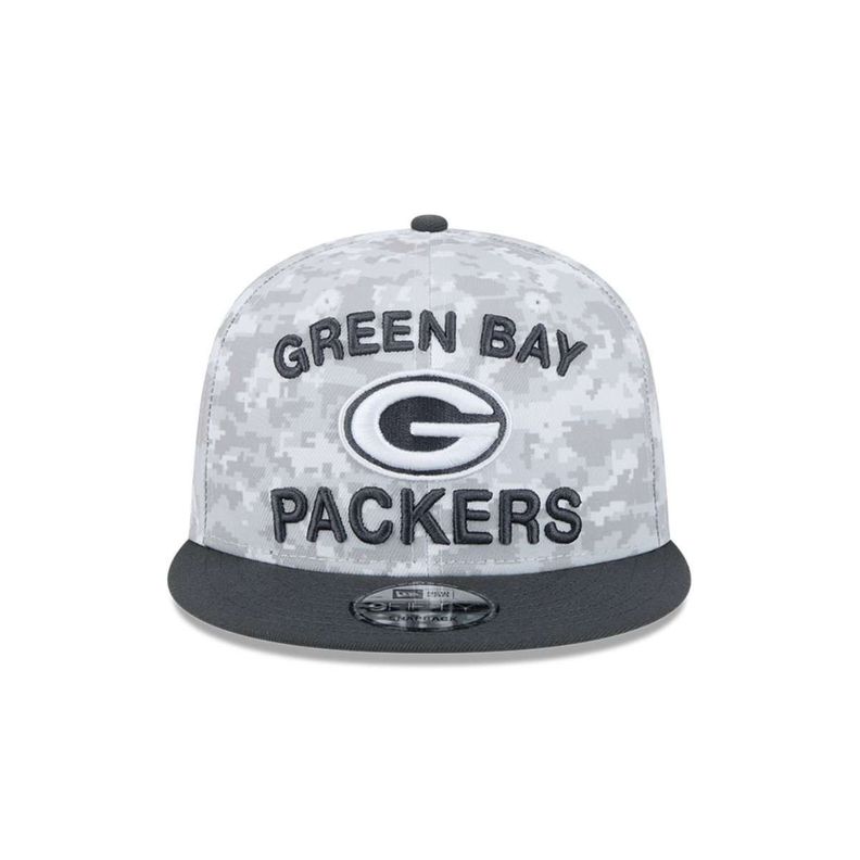 Gorra 9Fifty Green Bay Packers NFL Salute to Service Charcoal - 60583022-2