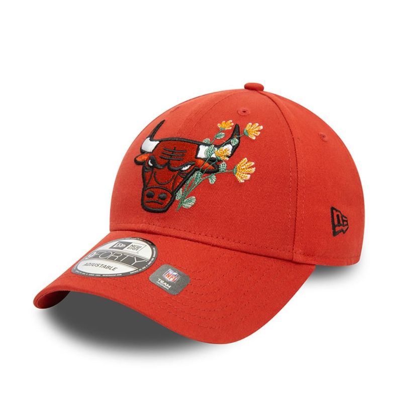 Gorra 9Forty Chicago Bulls NBA Flower Icon Copper - 60565525-1