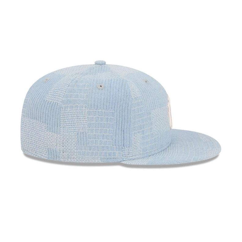 Gorra 9Fifty New York Yankees MLB Denim Patchwork Open Blue - 60573366-3