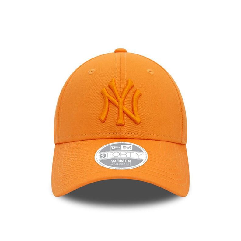 Gorra 9Forty New York Yankees MLB League Essential Naranja Women - 60565228-2