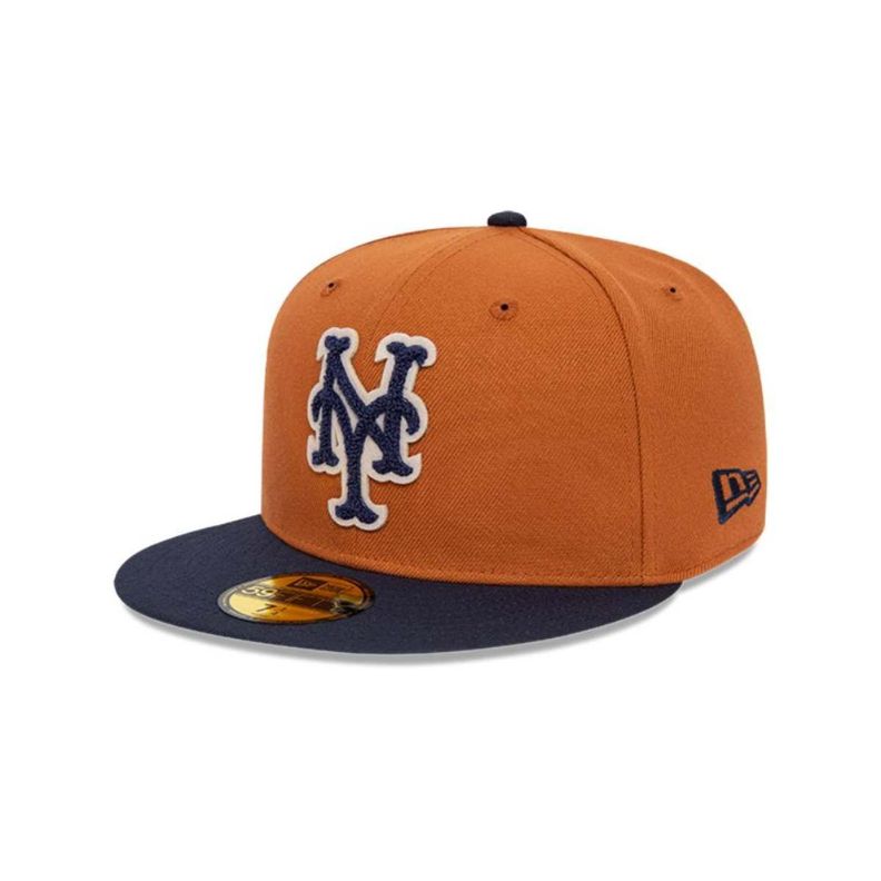 Jockey New York Mets MLB 59Fifty Med Brown New Era 60435102 New