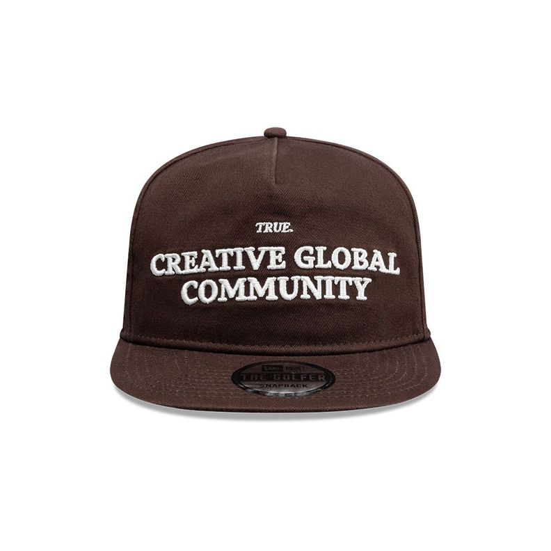Gorro Golfer New Era True Dark Brown - 60748347-2