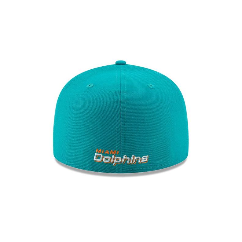 Gorra 59Fifty Miami Dolphins NFL  Clásicos Turquoise - 70339254-5