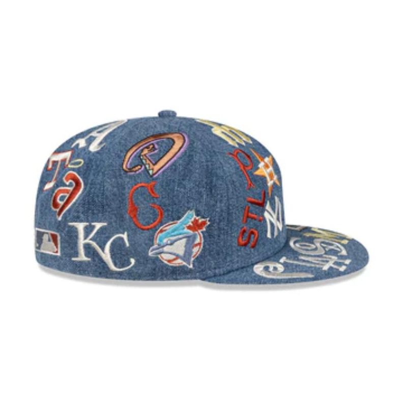 Gorra 9Fifty Mlb Properties All Over MLB All Over Black - 14388316-3