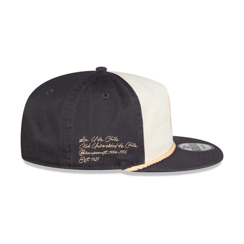 Gorra 59Fifty Universidad de Chile Futbol Black and White - 60655340-3