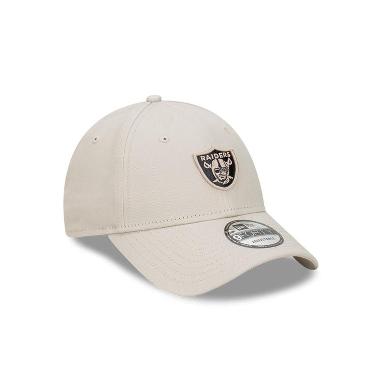 Gorra 9Forty NFL Las Vegas Raiders Black Stone Visor Beige - 60588366-1
