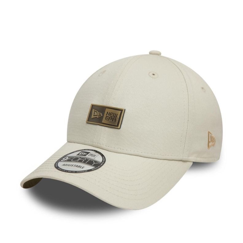 Gorra 9Forty New Era Metal Badge Light Beige - 60595306-0