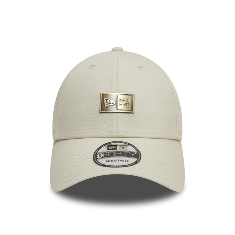 Gorra 9Forty New Era Metal Badge Light Beige - 60595306-2
