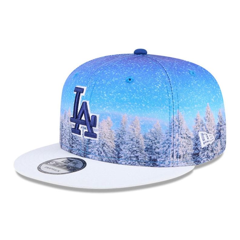 Gorra 9Fifty  MLB Los Angeles Dodgers Winter Photoreal Blue - 60645954-0