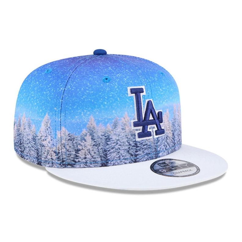 Gorra 9Fifty  MLB Los Angeles Dodgers Winter Photoreal Blue - 60645954-1