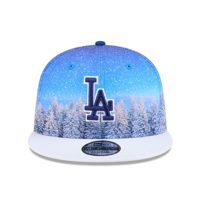 Gorra 9Fifty  MLB Los Angeles Dodgers Winter Photoreal Blue - 60645954-2