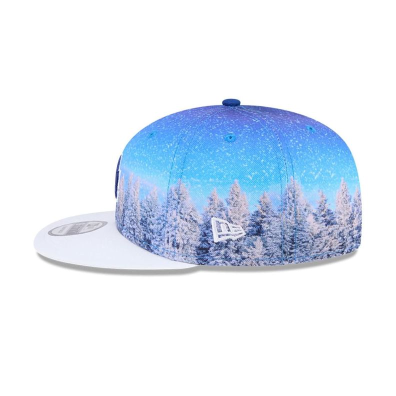 Gorra 9Fifty  MLB Los Angeles Dodgers Winter Photoreal Blue - 60645954-3