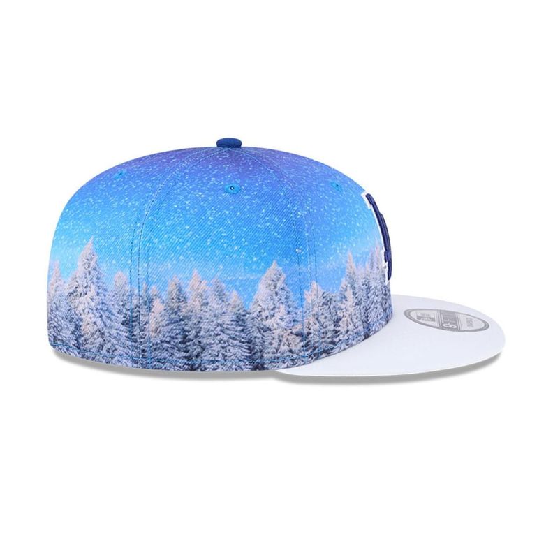 Gorra 9Fifty  MLB Los Angeles Dodgers Winter Photoreal Blue - 60645954-4