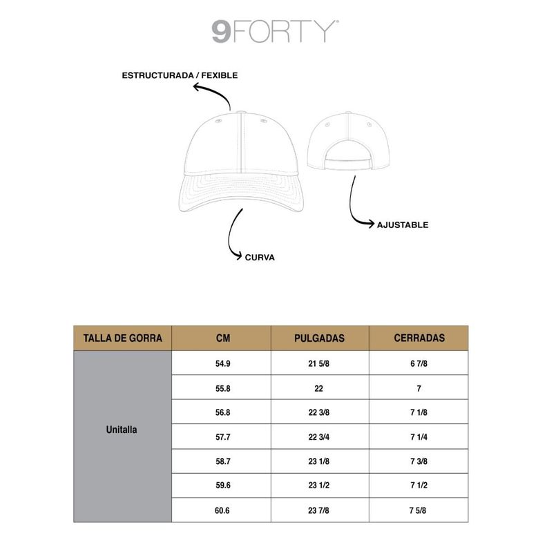 Gorra 9Forty AF New Era  City Graphic Light Beige - 60565537-5