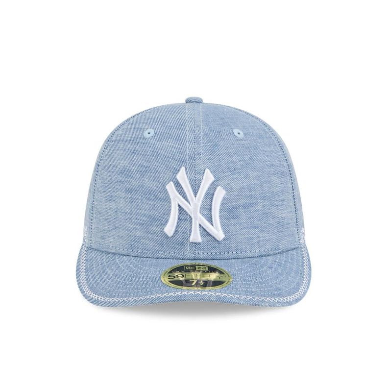 Gorra 59Fifty New York Yankees MLB Hand Stitched Sky Blue - 60668411-2