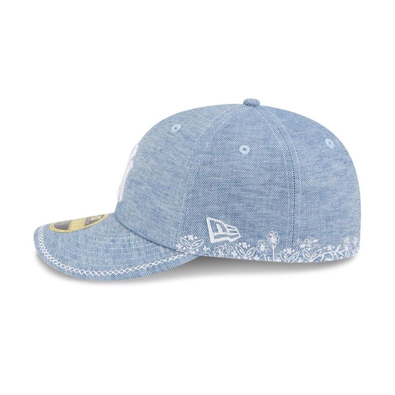 Gorra 59Fifty New York Yankees MLB Hand Stitched Sky Blue - 60668411-3