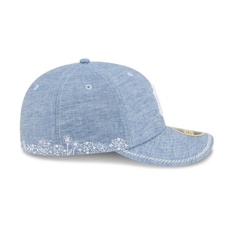 Gorra 59Fifty New York Yankees MLB Hand Stitched Sky Blue - 60668411-4