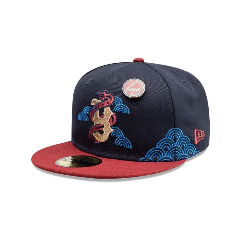 Gorra 59Fifty Boston Red Sox MLB Lunar New Year 2025 Navy - 60670006-0