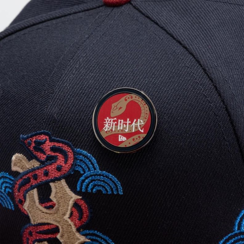 Gorra 59Fifty Boston Red Sox MLB Lunar New Year 2025 Navy - 60670006-4