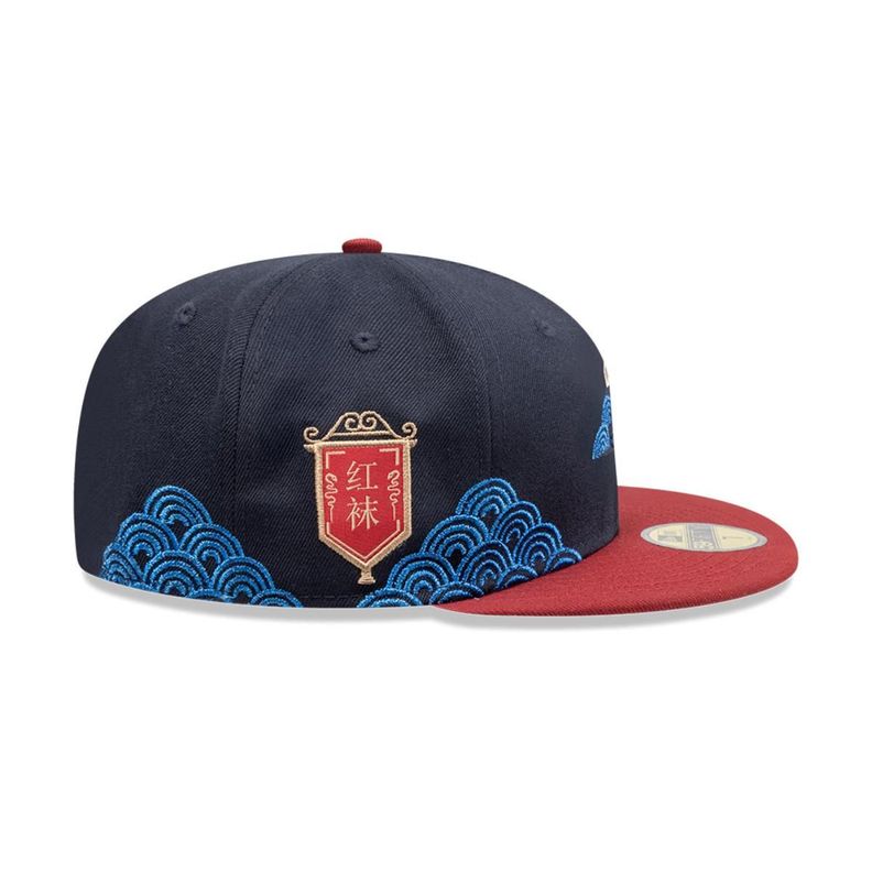 Gorra 59Fifty Boston Red Sox MLB Lunar New Year 2025 Navy - 60670006-5