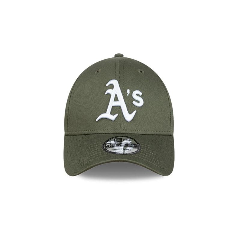 Gorra 9Forty Oakland Athletics MLB Core Basics New Olive - 14374350-2