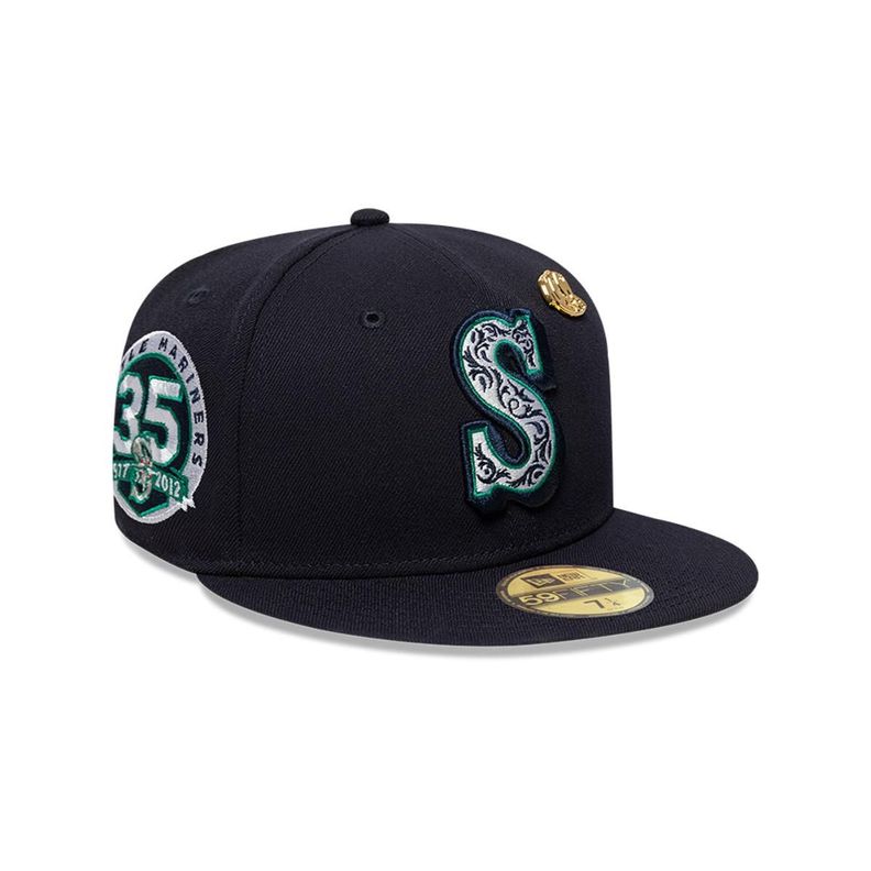 Gorra 59Fifty Seattle Mariners Coops Seasonal Navy - 60667604 Azul 7