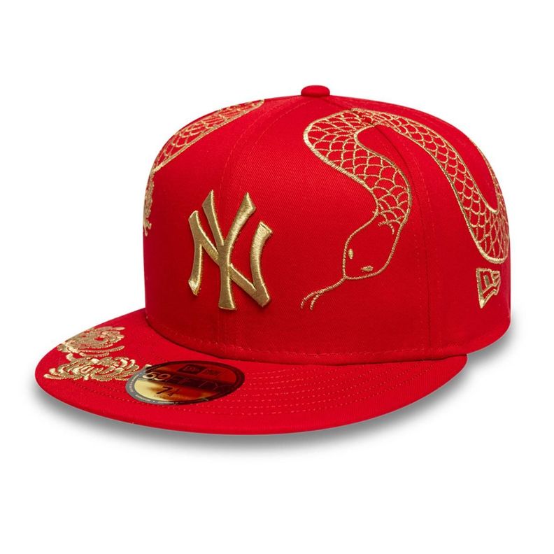 Gorra 59Fifty New York Yankees MLB Year Of the Snake Red - 60675491-1
