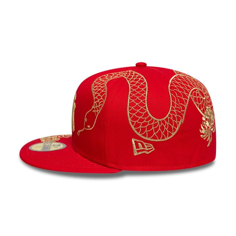 Gorra 59Fifty New York Yankees MLB Year Of the Snake Red - 60675491-3