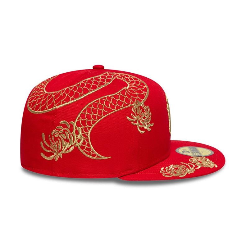 Gorra 59Fifty New York Yankees MLB Year Of the Snake Red - 60675491-4