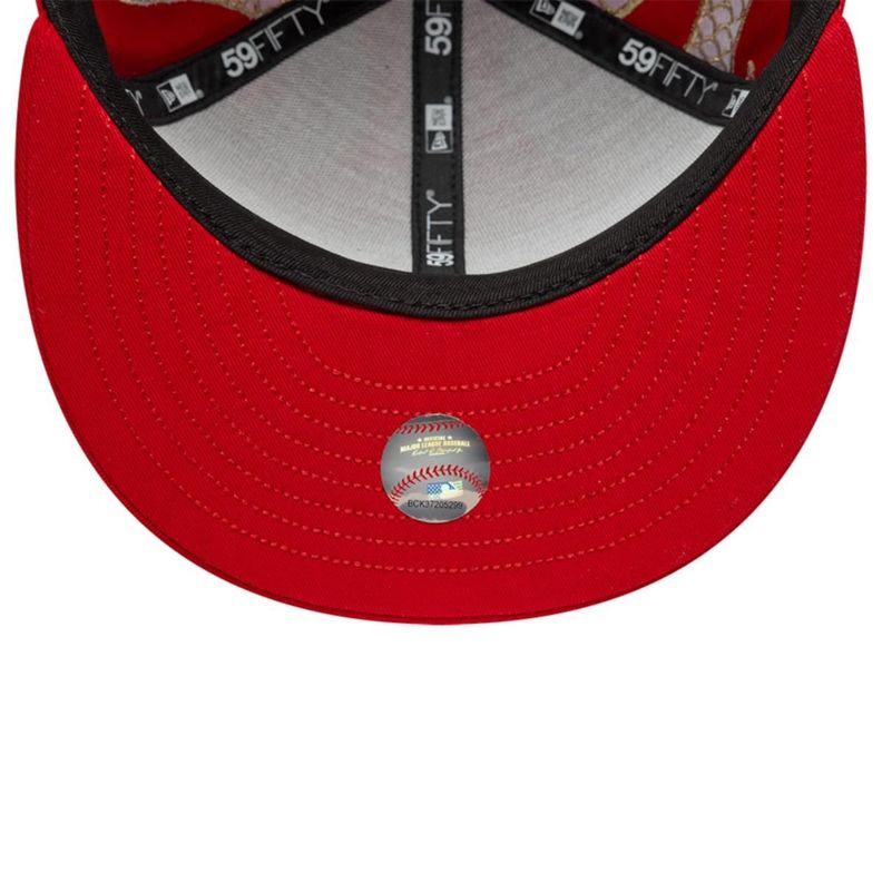 Gorra 59Fifty New York Yankees MLB Year Of the Snake Red - 60675491-6